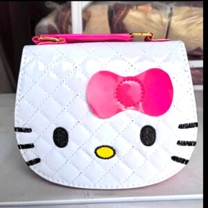 HELLO KITTY |  Hello Kitty Crossbody Bag, White & Pink